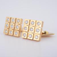 Trudel Gold & Diamond Estate Cufflinks - Sold for $3,584 on 02-21-2026 (Lot 136).jpg